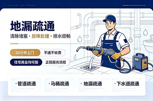 绵阳地漏疏通