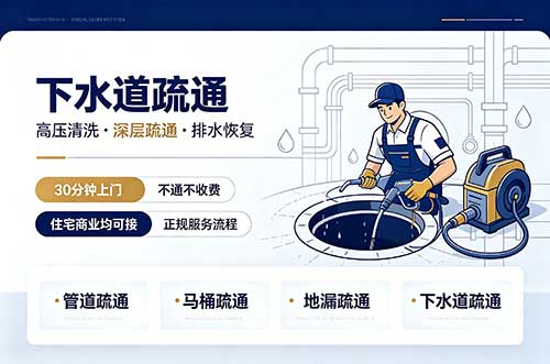 绵阳下水道疏通
